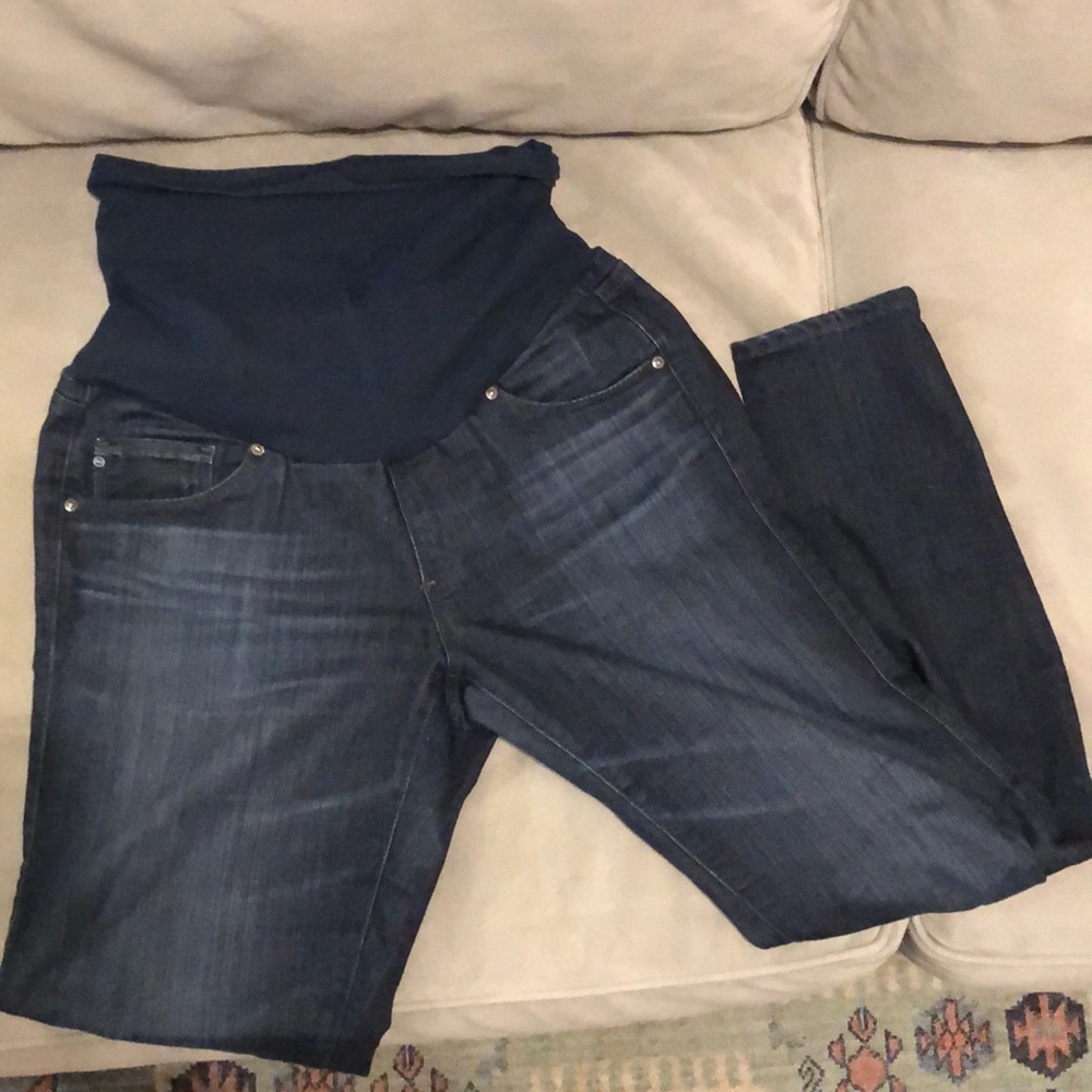 AG Dark Wash Maternity Jeans, Size 30R